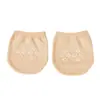 [Exclusivo] Calcetines de verano para mujer, antideslizantes, media suela, color liso, con puntos antideslizantes en la parte delantera, calcetines invisibles para pantuflas