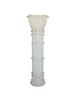 Molde de columna romana forma cilíndrica encofrado columna de villa vertido de cemento cabeza de columna decorativa columna de puerta redonda europea juego completo