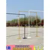 Novos adereços de casamento moldura de fundo de ferro haste telescópica decoração de casamento layout de palco decoração de prateleira de arco dourado