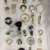 Desarrollo de Accesorios de Ferretería Dorados y Plateados, Colgantes de Borla de Hoja de Arce, Decoraciones Creativas para Bolsos y Ropa Basado en Fotos y Muestras Proporcionadas