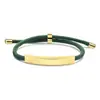 Pulsera de Acero Inoxidable en Blanco para Grabado Láser Transfronterizo Regalo Navideño Pequeño Regalo Promocional Pulsera Tejida