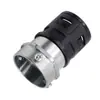 Conector Rápido de Unión a Tope de Tres Columnas para Tubería Corrugada de Plástico, Tubería de Acero, Tubería Galvanizada, Tubería Rígida y Manguera de Plástico de Nylon