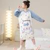 Pijamas para Niños Otoño e Invierno Franela Camisón para Niñas Dulce y Lindo Dibujos Animados Casual Cálido Pequeño, Mediano y Grande Camisón para Niños