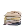 Juego de Sábanas Ajustables de Algodón Puro de Fibra Larga, Funda de Colcha Cepillada, Sábanas para Cama Tatami, Nuevo Juego de Tres Piezas 2025