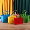 Bolsa Tote de Fieltro para Año Nuevo, Bolsa de Regalo de Boda de Gran Capacidad, Bolsa de Embalaje de Ropa de Alta Gama, Esencial para Viajes