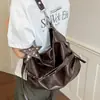 Bolso de Cuero con Cera de Aceite de Moda de Alta Calidad 2026 para Mujer, Bolso de Hombro Cruzado para el Trabajo, Bolso Tote para Ir al Trabajo