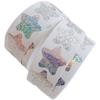 Rollo de 500 Piezas de Pegatinas de Agradecimiento de Estrella de Cinco Puntas de Colores para Decoración y Sellado de Productos, Etiquetas Autoadhesivas