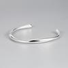 Pulsera Coreana de Plata Esterlina S925 Industria Pesada ins Sentido del Diseño Nicho Lujo Ligero Estilo Mori Versátil Pulsera Irregular para Mujer