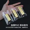 Bolsa de Almacenamiento Especial para Joyería de Oro, Bolsillo Plano de PVC de Alta Transparencia Engrosado, Bolsa Protectora Anti-Rayaduras y Anti-Oxidación para Lingotes de Oro