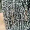 Grava de Piedra Biliar Negra Cuentas Amorfas Cuentas Sueltas Accesorios para Joyería DIY Venta al por Mayor