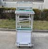 A terceira geração de tubo de alumínio lean Rod placa de densidade acrílica carrinho de ferramentas Shanghai cabelo liso