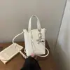 2026 Verano Nueva Moda Bolso Pequeño Mini Popular Moda Femenina Nicho Cuadrado Pequeño Bolso Cruzado para Teléfono Bolso de Hombro