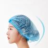 Gorro de tira desechable no tejido para chefs de fábrica de catering, a prueba de aceite, transpirable, a prueba de polvo, gorra de malla para la prevención de la caída del cabello