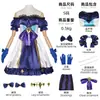 Comércio Exterior Transfronteiriço Fantasia Cosplay Boneca Lolita Gwen Cosplay Lolita Roupa Bidimensional Fantasia para Performance de Palco