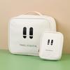 Viagem Portátil Mini Bagagem de Mão Couro Primeiros Socorros Bolsa Médica Pequena Caixa de Remédios Bolsa Armazenamento Bolsa Doméstico Emergência Médica Bolsa