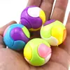 Montagem DIY Combinação Cor Sólida Bola de Combinação Seis Pétalas Brinquedo Pequeno Gashapon Presente Brinquedo Pequeno