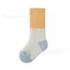 Calcetines de media pantorrilla para bebé recién nacido para primavera y otoño, Calcetines unisex de longitud media para pantorrilla para niño pequeño para otoño e invierno, Calcetines holgados para niño pequeño
