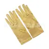 Accesorios para Mujer de los Años 1920 Spandex Satén Flocado Guantes de Charol Accesorios de Disfraz para Fiesta de Baile Transfronteriza en Stock