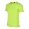 Ropa de cuello redondo de seda helada Marathon camiseta de secado rápido manga corta ropa de trabajo en equipo camiseta publicitaria camiseta cultural logo al por mayor