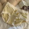 Ropa interior nueva de algodón modal puro para niña, de alta elasticidad, suave y cómoda, con fondo de seda de morera, talla grande, transpirable, ropa interior para mujeres embarazadas