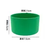 Copo de Água Capa Antiderrapante Capa Inferior de Borracha Copo de Vidro Isolamento Capa de Silicone Transfronteiriça 7,5cm9cm Capa de Copo de Silicone Universal