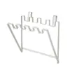 Soporte para Bolsa de Basura Estante Plegable para Basura Colgante Simple Porta Bolsa de Plástico Colgador de Cocina Conveniente Bolsa Sin Taladro