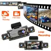 Cámara de salpicadero de nuevo modelo transfronteriza de cuatro canales 1080P con visión nocturna de alta definición, gran angular, conexión Wifi y grabadora de vehículo Dvr