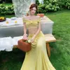 Top sexy cruzado de un solo hombro, conjunto de dos piezas estilo vacacional para mujer, traje de falda elegante de verano para adelgazar y ceñir la cintura para fiesta