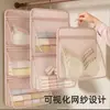 Bolsa de Armazenamento de Roupa Íntima Suspensa Dormitório de Estudante Coisa Boa Organizador de Meias Roupa Íntima de Guarda-Roupa Bolsa de Rede Bolsa Suspensa Atrás da Porta