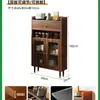 Nuevo aparador estrecho de 20 cm, mueble de almacenamiento integrado para montar en la pared, mueble para té, mueble de almacenamiento para comedor y cocina