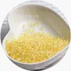 Super-Excelente 2 3 4 mm Transparente Núcleo de Color Vidrio Cuentas de Arroz Hecho a Mano DIY Cuentas Sueltas Accesorios para Joyería Descuento Venta al por Mayor