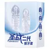 Produtos Sensuais para Adultos: Anel Dente de Lobo, Manga Peniana Espessada e Alongada, Produtos Adultos Dessensibilizantes para Casais, Produtos Masculinos para Dropshipping