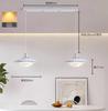 Lustre de Restaurante Nórdico Moderno Dinamarquês Minimalista Tendência Criativa Ufo Casa de Hóspedes Estilo Creme Ph5 Luminária de Mesa de Jantar Japonesa