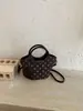 Bolso de Mano, Bolso de Hombro, Bolso Cruzado de Lunares de Moda 2026 Transfronterizo para Mujer, Bolso Cubo Casual de Alta Gama con Estilo