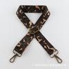 Bolso con estampado de leopardo a color contrastante con correa para el hombro de bolso de moda clásica, de un solo hombro, cruzado, de doble uso, ajustable, para hombres y mujeres, correa universal para bolso