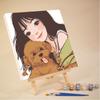Venta al por mayor del fabricante Tasa de cobertura alta Pigmento Niños DIY Pintura al óleo digital Rellenar Colorear Dibujos animados Animación Colorear Mano