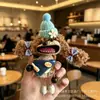 Muñeca de Cáscara de Fruta Producto Terminado, Colgante Carrillón de Viento de Cáscara de Fruta, Muñeca de Vaina de Frijol Artesanía Terminada, Colgante Hecho a Mano Lindo-Feo