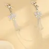 Alternativa Adulta Pequeña Mediana Erótica Pinzas para Pezones de Circonita Cadena Tentación Femenina Lazo Tachonado de Diamantes Brillantes Cadena para el Pecho Deseo Puro Cadena Sexy para Pezones