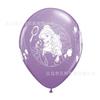 Muestra de decoración de diseño de fiesta de cumpleaños serie de dibujos animados de princesa globos de látex al por mayor de Amazon