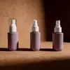 Botella de Spray de Hombro Plano de 50 ml Botella Recargable de Viaje Botella de Spray de Agente de Limpieza Botella de Spray de 50 ml Botella de Spray de Alcohol Botella de Spray Recargable de Líquido