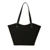 Bolsa de balde retrô de camurça de nicho, nova bolsa tote feminina de grande capacidade, bolsa de ombro versátil e moderna para o dia a dia