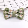 Outono 2022 novo tecido floral laço duplo acessórios de cabelo diy roupas sapatos bolsa acessórios decoração