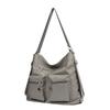 Bolsa Tote de Doble Propósito, Nueva Bolsa de Hombro con Letras Estilo Coreano, Bolso de Mano Cruzado de Tela de Nylon de Gran Capacidad para Mujer, Moderno