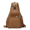 2026 Nueva Bolsa de Pecho Casual para Hombre Estilo Coreano, Gran Capacidad para Viajes al Aire Libre, Impermeable y Resistente al Desgaste, Bolsa Cruzada de Pecho