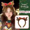 Joias Haiyue Acessórios de cabelo de Natal grampo de cabelo de chifre tiara infantil adereço de cabelo tiara de alce joias femininas