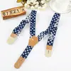 Tirantes calientes para niños moda personalidad Tirantes con estampado de estrellas hebilla de cuero de alta calidad clip de correa suministro de origen