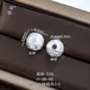Puzuo Color Fuerte Duradero Chapado en Cobre Plata Arena Accesorios para Manualidades: Cuentas de Moneda de la Fortuna, Cuentas Redondas con Agujero Pasante, Cuentas Espaciadoras, Cuentas Sueltas para Joyería