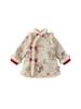 Ropa Infantil Bangxuan Vestido para Niñas Invierno Nuevo Estilo Chino Falda Infantil Estilo Nacional Algodón Acolchado Caliente Vestido Cheongsam para Bebé