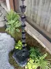 Estilo Japonês Calha Corrente de Chuva Roxa Liga de Alumínio Corrente de Chuva Templo Villa Calha de Drenagem Jardim Decoração Externa Corrente Guia de Água