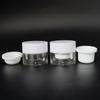 Botella Dispensadora de Crema para Ojos Colorida de Alta Gama Muestra Sra. Botella Redonda Recta 5g Tarro de Crema Facial Portátil para Viaje Botella Dispensadora de Plástico Crema